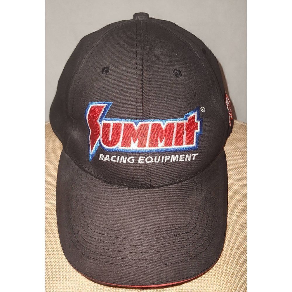 Summit Racing Equipment Hat Cap Strapback American Flag USA 40 Years